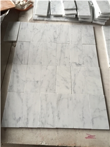 Italian Bianco Carrara Mosaic, Wall Tile，Flooring Tile ,Mosaic Tile , Wall Decor, Flooring Decor