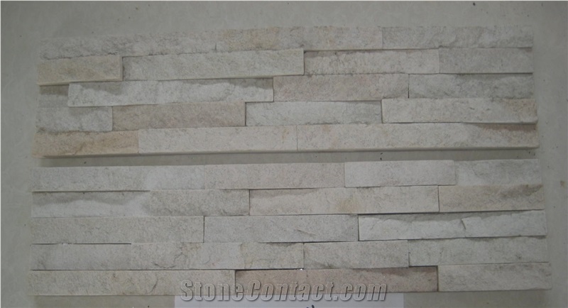 White Sandstone, Culture Stone, Wallstone, Stone Wall Decor, Wall Cladding, Thin Stone Veneer Corner Stone, Feature Wall, Ledge Stone