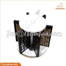 Custom Rotatable Mosaic Display Rack