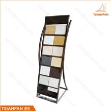 Low Price Custom Simple Display Rack Quartz Stone Display Stand