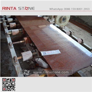 Dyed Red Granite Slabs Tiles China Red Granite Painted Red Chili Red Stone China Imperial Red Granite Taiwan Red Stone Cheap Red Stone Pure Red Absolute Red Stone Indian Red Granite