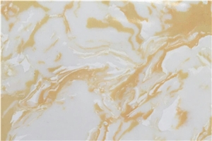 YUANDA Golden Man Made Onyx Nano Stone Slabs