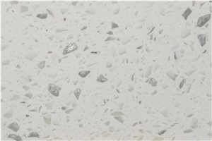 YUANDA Platinum White Engineered Quartz Slabs