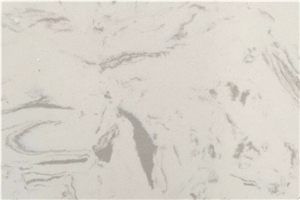 YUANDA Volakas White Artificial Quartz Slabs