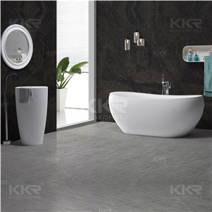 Luxury Acrylic Solid Surface Hotel Bathtub, Resin Stone Bathtub, Commercial Bathtubs