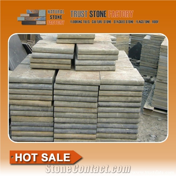 Bullnose Pool Coping Tiles,Natural Stone Pool Coping,Beige Swimming Pool Coping Stones