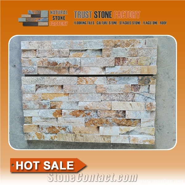 Cheap Price Good Quality Rusty Slate Stacked Stone Veneer, Stone Wall Decor, Exposed Wall Stone,Rustic Slate Feature Wall, Feature Walling Stone, Fieldstone Wall, Retaining Wall Stone