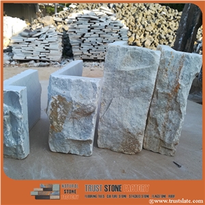 China Light Grey Culture Stone,Ledge Stone ,Wall Cladding Panel,Stacked Stone Veneer,Corner Stone,Brick Stacked Stone,Exposed Wall Stone