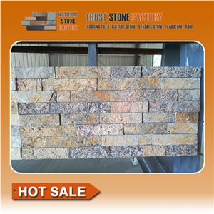 Feature Walling Stone,Tile Ledge Stone for Slate Cultured Stone,Castle Rock Veneer,Thin Stone Veneer,Wall Cladding,Feature Wall Pattern