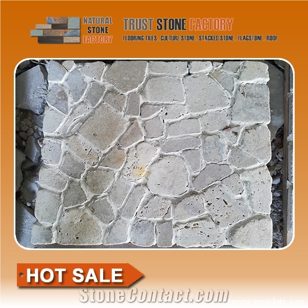 Gray Quartzite Mosaic