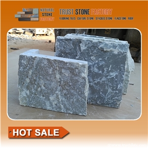 Grey Limestone Cultured Stone, Ledge Stone, Stone Veneer, Corner Stone