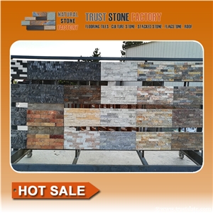 Natural Stacked Stone Panels,Cheap Stacked Stone Fireplace,Stacked Stone Veneer