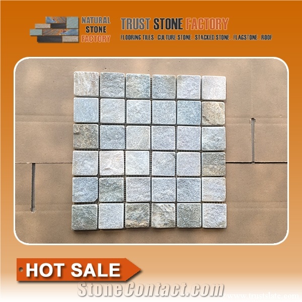 Natural Stone Light Grey Mosaic Tiles for Wall,Floor,Interior,Bathroom,Decoration