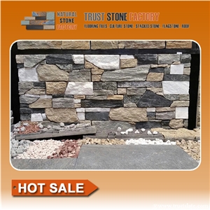 Stone for Wall Building,Exteria Stone Wall Panels,Multicolor Stone Wall Tile for Decoration,