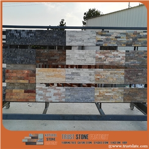 Various Slate Stone Veneer / Cultured Stone / Ledge Stone for Wall Cladding / Feature Walling Stone / Dry Stone Walling