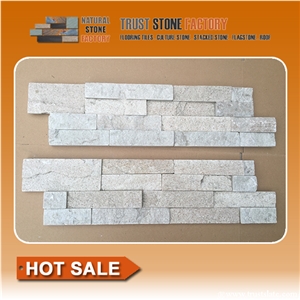 White Feature Walling Stone, Garden Stone Wall, Slate Stone Wall Panels from China, Exteria Stone Wall Veneer
