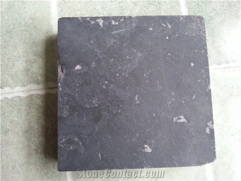 Black Limestone Cube Stone Pavers,Cooble Stone,China Black Limestone