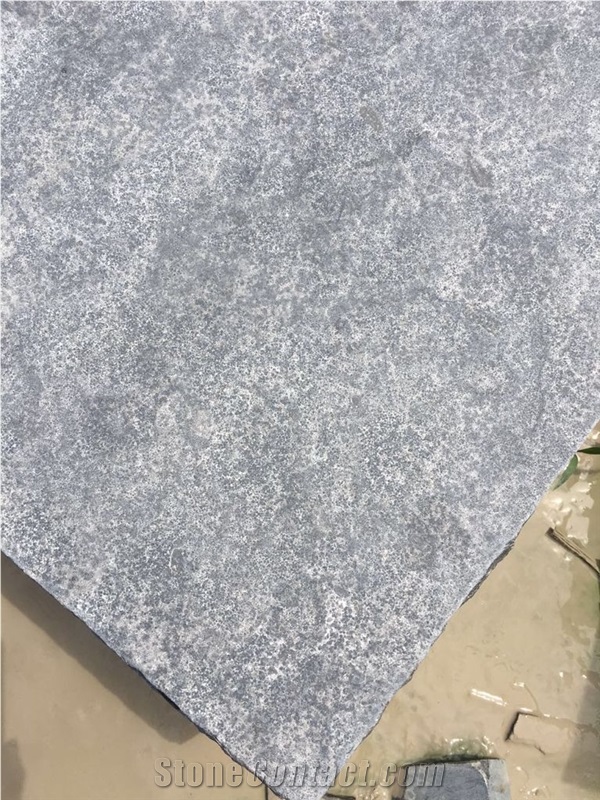 Ink Jade Limestone Slabs, China Black Limestone Tils Cut to Size