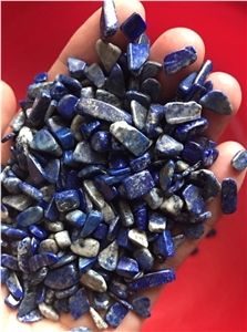Luxury Natural Gemstones Lapis Lazuli Tumbles Blue Gravel and Pebbles Stone