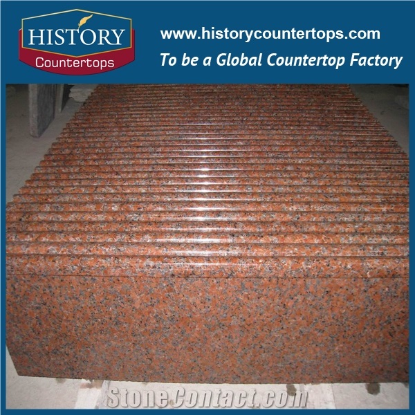 G562 Granite Polish Red Stone Kitchen Countertops