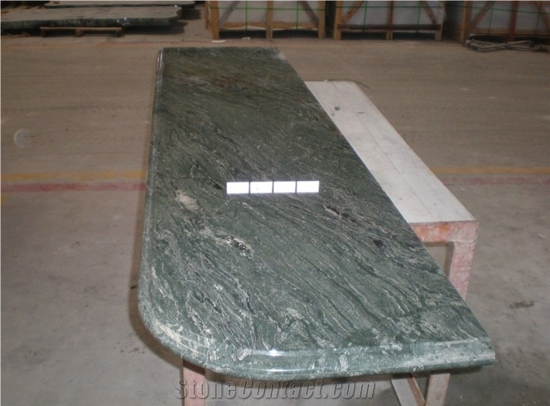 Green Jade Countertop / China Polished Granite, Kitchen Worktops