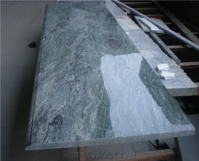 Green Jade Countertop / China Polished Granite, Kitchen Worktops