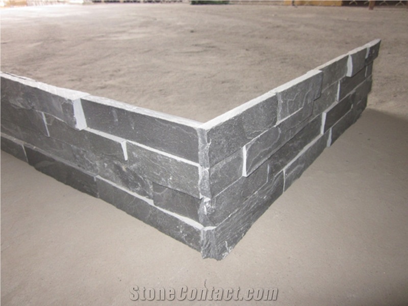 Grey Slate Cultured Stone / Wall Cladding,Stone Wall Decor,Stone Wall Decor,Thin Stone Veneer,Feature Wall