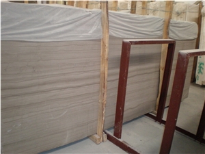 Grey Wood Vein / China Marble Tiles & Slabs ,Flooring & Walling