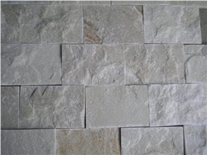 White Quartzite Cultured Stone & Walling Stone/Natural Split Finish
