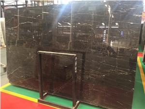 Polished Hot Sale Natural Nero New St. Laurent Marble Tile and Slabs