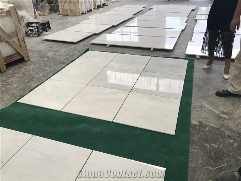2017 New Imperial Polished Marble Tiles Danby White Marble