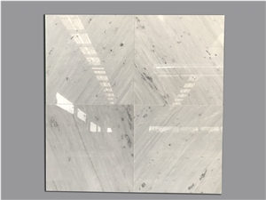 Van Gogh White Marble Slabs with Grey Vein