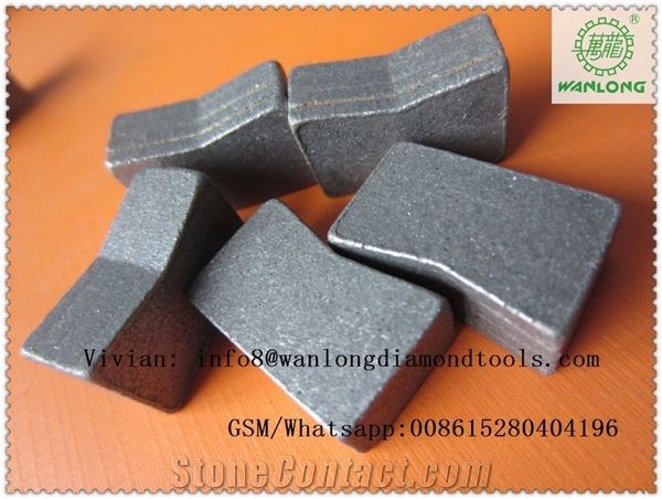 M Shape Fast Carge Segment for Granite Segment for Muliblade Block Cutter