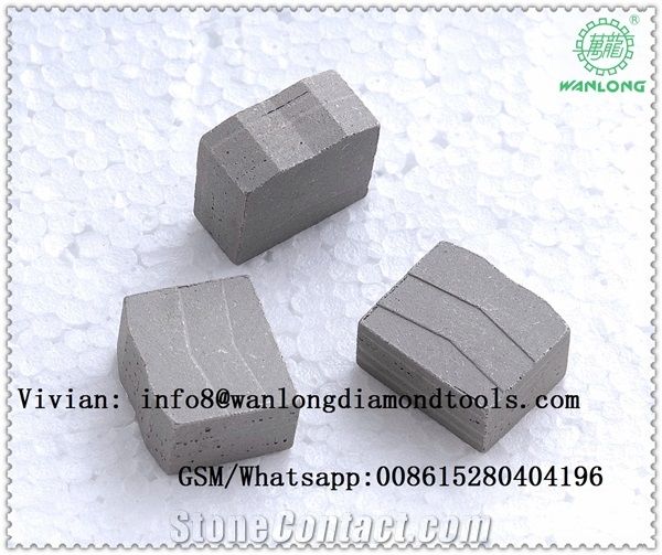 Sandwhich Type Segment for Marble, Fast Cutting Segemnt Carbide Tips for Marble