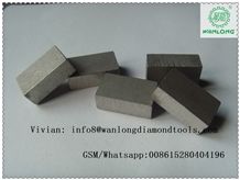 Wanlong Diamond Segment for Edge Cutting Carbide Tips Forsaw Blade for Granite Marble Sandstone Limestone Segment