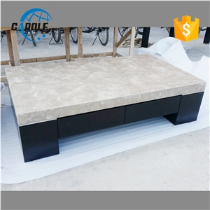 Wooden Base Marble Coffee Table,Interior Furniture