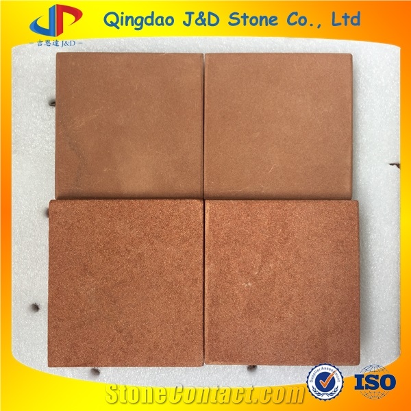 China Light Red Sandstone Floor Tiles and Wall Covering