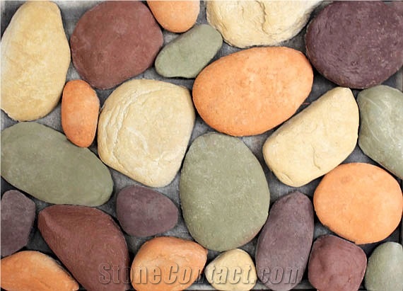 Artificial Culture Stone Wall Veneer Pebble Stone Panels