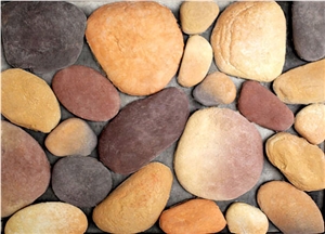 Artificial Culture Stone Wall Veneer Pebble Stone Panels