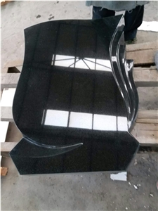 Shanxi Black China Black Hebei Black Grainte Tombstones Competitive Prices from Tianjin Port