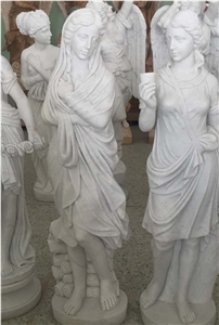 Marble Carving, Natural Marble Statue, Marble Sculpture