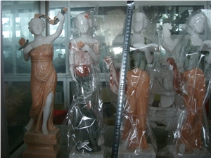 Small Marble Statue Sculpture for Decoration