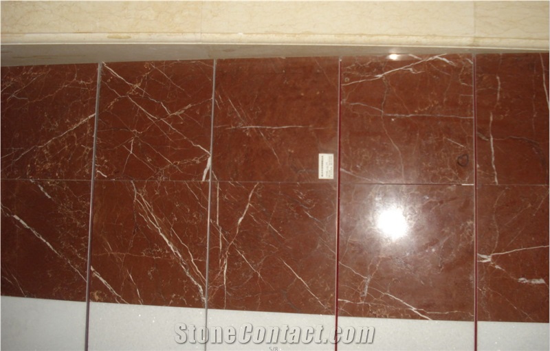 Building Material Rosso Alicante Marble Red Marble Slabs/Tiles/Wall Tiles/Countertops