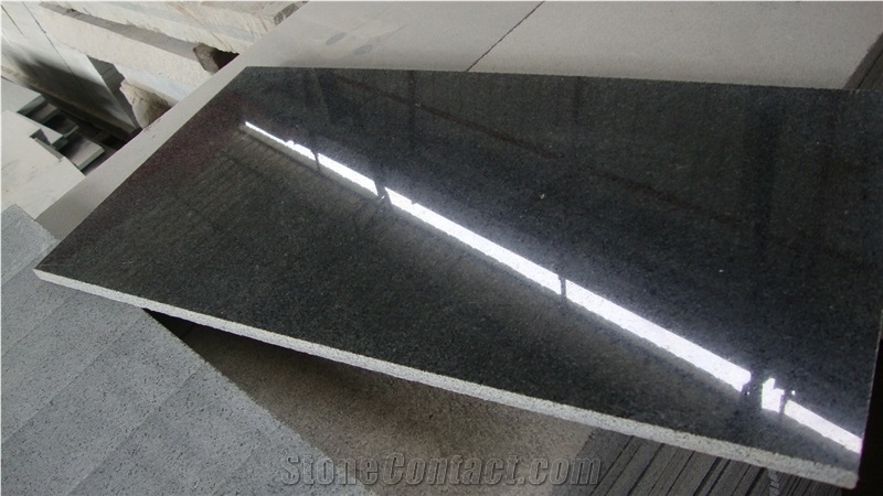 Granite G654 Black Granite Slabs for Tiles, China Black Granite