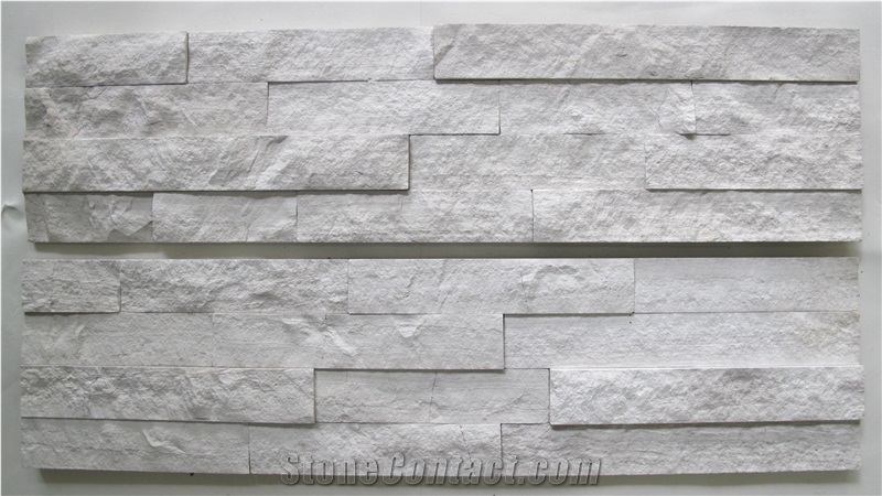 Dfx - 1002n Surface Natural White Wood Culture Stone Of China, White Wood Ledger Panels