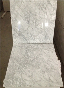 Bianco Carrara White Marble & Ceramic Composite Tiles