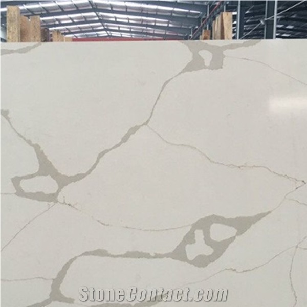Calacatta White Marble Vein, Quartz Tiles & Slabs, Floor Covering Tiles, Quartz Wall Covering Tiles,Quartz Skirting