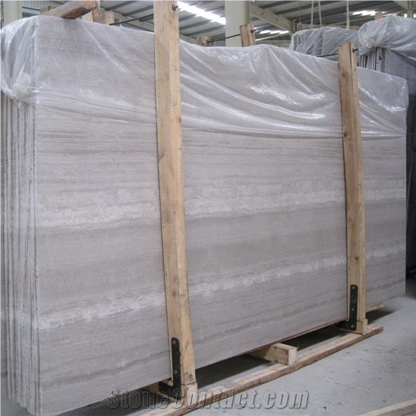 Marble Slab Big Slab Silk Georgette Light Grey Wood Grain Vein Marble Floor Tile, China Grey Marble Tiles & Slabs
