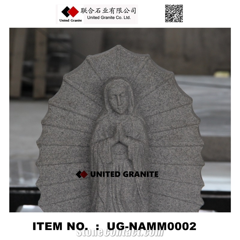 Ug-Namm0002 Mary Statue Carving Monument & Tombstone