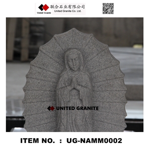 Ug-Namm0002 Mary Statue Carving Monument & Tombstone